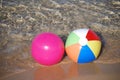 Beach balls Royalty Free Stock Photo