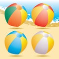 Beach balls Royalty Free Stock Photo