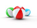 Beach balls Royalty Free Stock Photo