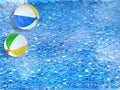 Beach balls Royalty Free Stock Photo