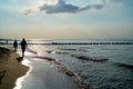 Beach of the Baltic Sea near Rewal Royalty Free Stock Photo