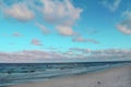 beach and Baltic Sea Royalty Free Stock Photo