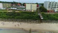 Beach Baltic Sea Ustronie Morskie Plaza Morze Baltycki Aerial View Poland