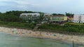 Beach Baltic Sea Ustronie Morskie Plaza Morze Baltycki Aerial View Poland