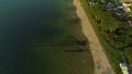 Beach Baltic Sea Ustronie Morskie Plaza Morze Baltycki Aerial View Poland