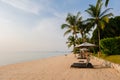 Beautiful beach of Bangsaray Pattaya Thailand Royalty Free Stock Photo