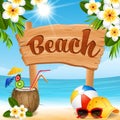 Beach banner