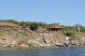 Beach bar at Chernomorets - the Black sea coast Royalty Free Stock Photo