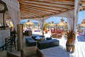 Beach bar near Nessebar, Bulgary Royalty Free Stock Photo