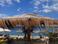 Beach bar at Obzor, Bulgaria Royalty Free Stock Photo