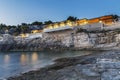 Beach bar in Pula, Istria, Croatia