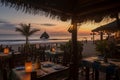 Beach bar at Salvador Bahia