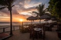 Beach bar at Salvador Bahia