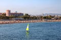 Beach in Barcelona, Spain