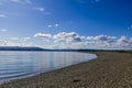 Beach at the Barents Sea Royalty Free Stock Photo