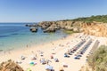 Beach of Barranco das Canas in Algarve Portugal