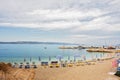 Beach in Baska Voda. Croatia. Royalty Free Stock Photo