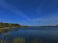 On the beach of a Bavarian lake - brombachsee