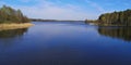 On the beach of a Bavarian lake - brombachsee