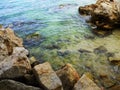 Beach bay azure , Cala Gat, Majorca island