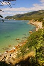 Beach bay in Portinho da Arrabida, Portugal