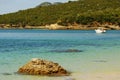 Beach bay in Portinho da Arrabida, Portugal