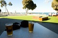 Beach Beer Relaxation