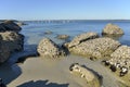 Beach of Beg Meil in France