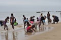 Beach in Benguela. Angola.