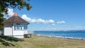 Beach of Binz,Ruegen,baltic Sea,Germany Royalty Free Stock Photo