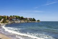 Beach on the Black Sea in Nessebar, Bulgaria