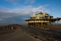 Beach in Blankenberge, Belgium