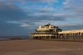 Beach in Blankenberge, Belgium