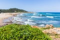 Beach Blue Ocean Coastline Holiday Landscape Royalty Free Stock Photo