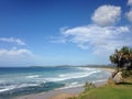 Beach and Blue Sky