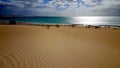 Beach on Boa Vista Royalty Free Stock Photo