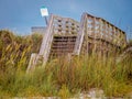 Beach Boardwalk with Sea Oats