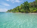 Beach in bocas del toro