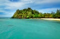 Beach on Bolilanga Island. Togean Islands. Indonesia. Royalty Free Stock Photo