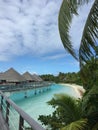 Beach at Bora Bora resort