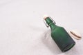 Beach bottle Royalty Free Stock Photo