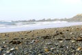 Beach with boulders