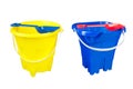 Beach buckets Royalty Free Stock Photo