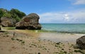 Landscape with Padang Padang Beach