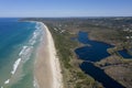 Beach at Byron bay and Tallow creek