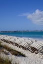 Beach Cabanas Royalty Free Stock Photo