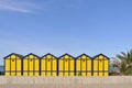 Beach cabins Royalty Free Stock Photo