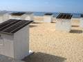 Beach cabins in Ostend