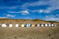 Beach Cabins at paal 9, Texel, Netherlands