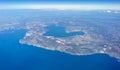 beach in Cabo Verde aerial view.photo during the day.